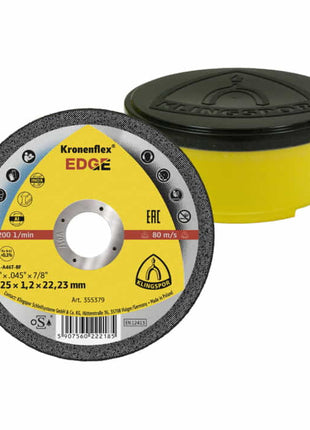 KLINGSPOR cutting disc EDGE D125x1.2mm straight ( 8000740129 )