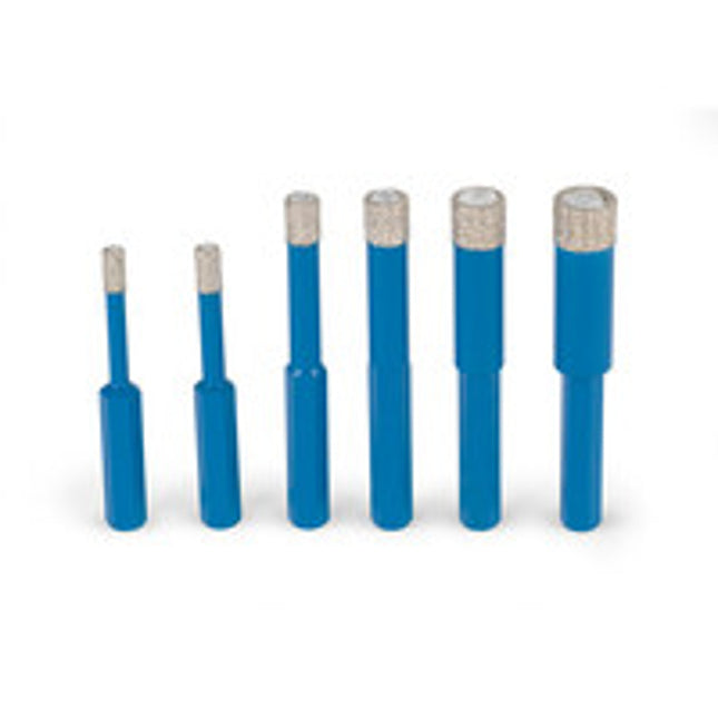 TYROLIT Jeu de perçage pour carrelage DDT HEX 6 pièces D. 5, 6, 8, 10, 12, 14 mm ( 8000757625 )
