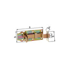 Catenaccio GAH lunghezza 140 mm larghezza 52 mm a gomito ( 8002725843 )