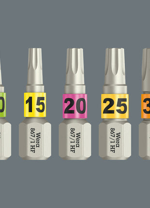 WERA Bit 867 TORX(R) HF 1/4 ″ TX 25 Długość 25 mm ( 8002899413 )