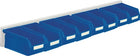 RASTERPLAN Jeu de boîtes de rangement ouvertes  H140xl920xP250mm tôle d'acier/polyéthyl. ( 9000428234 )