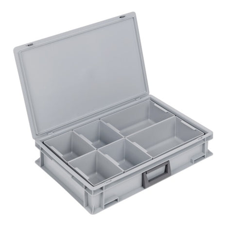 LOCKWEILER plastic case L600xW400xH133 mm PP 1 handle ( 9000447899 )