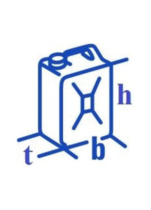 Tanica industriale HÜNERSDORFF 30 l PE omologata UN ( 9000450198 )