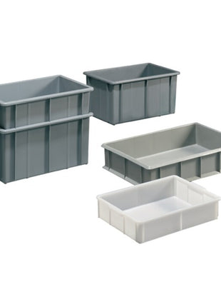 MAUSER transport stacking container square 19.0 l PE grey ( 9000450321 )