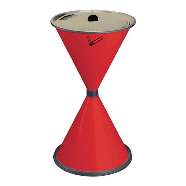 Posacenere a piedistallo TKG D405xH770mm rosso ( 9000468702 )