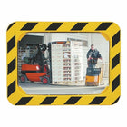 Specchio di sicurezza/traffico SPL H400xW600mm in plastica, giallo/nero ( 9000490215 )