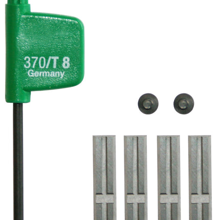 Festool HW-WP 25x5,5x1,1 (4x) jeu de plaquettes indexables (491387) pour fraise 491079