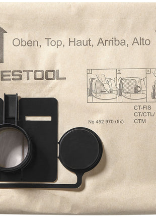 Sac filtrant Festool FIS-CT 22/20 (494631) pour CT 22