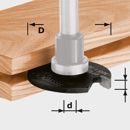 Festool HW D40x3,5 Scheibennutfräser ( 491058 ) für OF 900, OF 1000, OF 1010, OF 1010 R, OF 1400, OF 2000, OF 2200