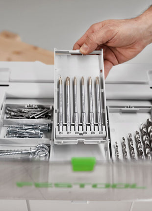 Festool BKS SYS3 D4-10 CE/S Bohrerkassette ( 577397 ) für Festool Akku-Schlagbohrschrauber mit FastFix Aufnahme und Werkzeugfutter WH-CE CENTROTEC