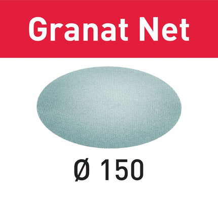 Festool STF D150 P400 GR NET/50 mesh abrasif Garnet Net (203311) pour RO 150, ES 150, ETS 150, ETS EC 150, LEX 150, WTS 150, HSK-D 150
