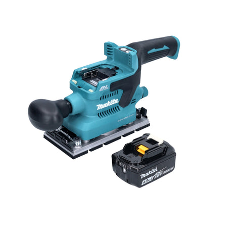 Makita DBO 380 M1 cordless orbital sander 18 V 93 x 185 mm brushless + 1x rechargeable battery 4.0 Ah - without charger