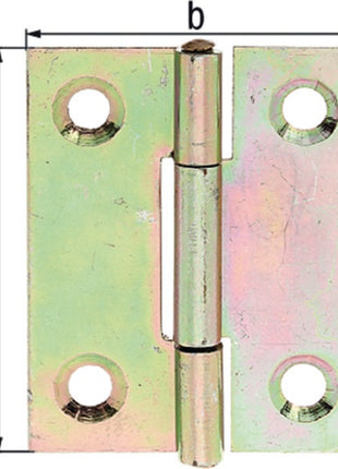 GAH hinge height 51 mm width 37 mm ( 3000200478 )
