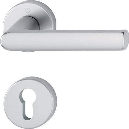 HOPPE Garniture à rosette Hambourg 1700 / 42KB/42KBS aluminium F1 ( 3000203127 )