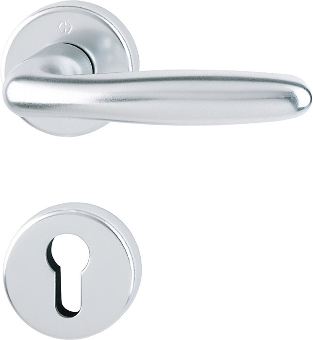 HOPPE Garniture à rosette Verona 1510 / 42KB/42KBS aluminium F1 ( 3000203133 )