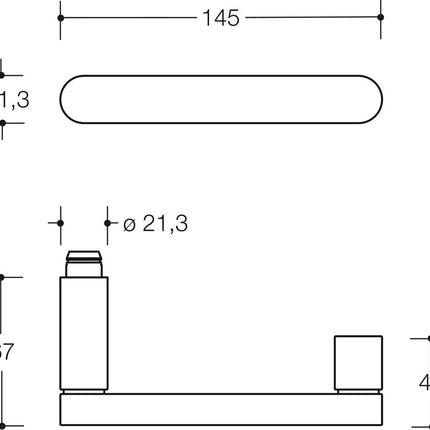 Garniture à rosette HEWI 270XAH01.230 Acier inoxydable ( 3000207494 )
