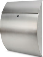 BURG-WÄCHTER Briefkasten Riviera 3835 Ni Höhe 460 mm Breite 335 mm Tiefe 130 mm ( 3000253502 )