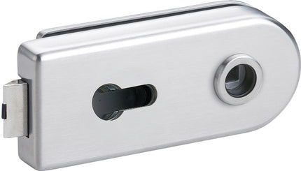 HERMAT Serrure de porte en verre 6013 PZ - Venezia acier inoxydable mat ( 3000253940 )