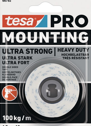 TESA Montageband Mounting PRO Ultra Strong 66792 weiß ( 3000265491 )