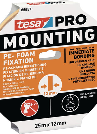 TESA Montageband Mounting PRO PE-Fixation 66957 weiß ( 3000265493 )