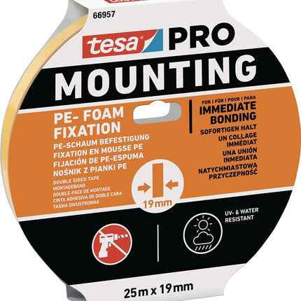TESA Montageband Mounting PRO PE-Fixation 66957 weiß ( 3000265494 )