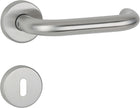 Set di maniglie a leva APTEC Basic 02 acciaio inox 60 acciaio inox opaco ( 3000267259 )