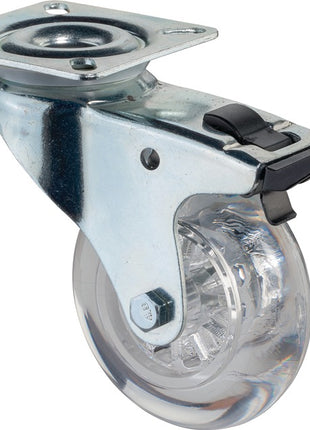 BS ROLLEN Ruota girevole con freno Ø ruota 50 mm Portata 40 kg ( 3000275196 )
