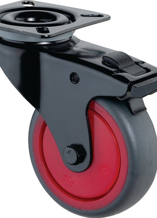 BS ROLLEN Ruota girevole con freno Ø ruota 50 mm Portata 50 kg ( 3000275252 )