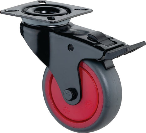 BS ROLLEN Ruota girevole con freno Ø ruota 50 mm Portata 50 kg ( 3000275252 )