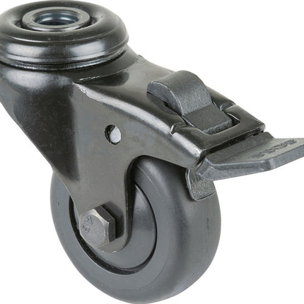 BS ROLLEN Lenkrolle mit Feststeller  Rad-Ø 50 mm Tragfähigkeit 50 kg ( 3000275387 )