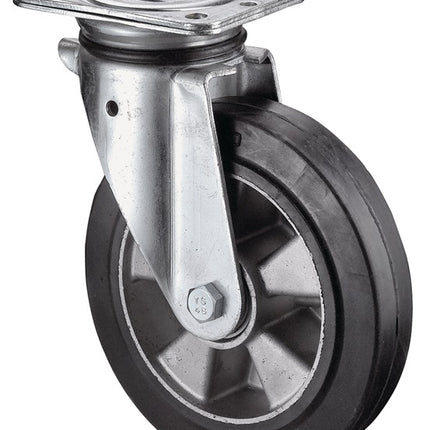 BS ROLLEN Schwerlastlenkrolle  Rad-Ø 200 mm Tragfähigkeit 450 kg ( 3000275445 )