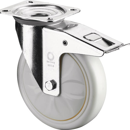 BS ROLLEN Roulette pivotante  Ø roue 200 mm Capacité de charge 600 kg ( 3000275630 )