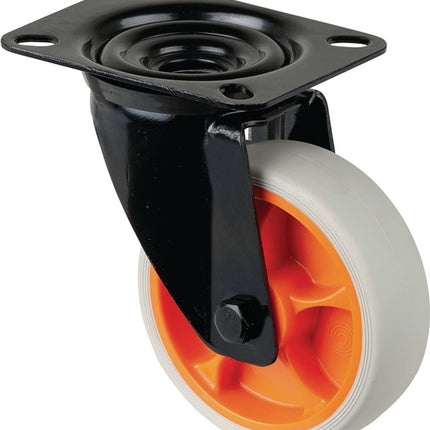 BS ROLLEN Lenkrolle  Rad-Ø 100 mm Tragfähigkeit 110 kg ( 3000275643 )