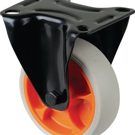 BS ROLLEN Roulette fixe Ø de la roue 100 mm Capacité de charge 110 kg ( 3000275646 )