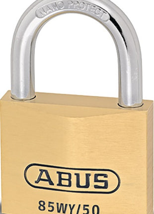 Cadenas à cylindre ABUS 85WY/50 vs. corps de serrure largeur 50 mm (3000280268)