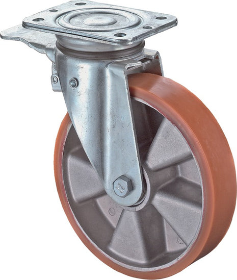 BS ROLLEN Ruota girevole con freno totale Ø ruota 125 mm Portata 200 kg ( 3900275621 )