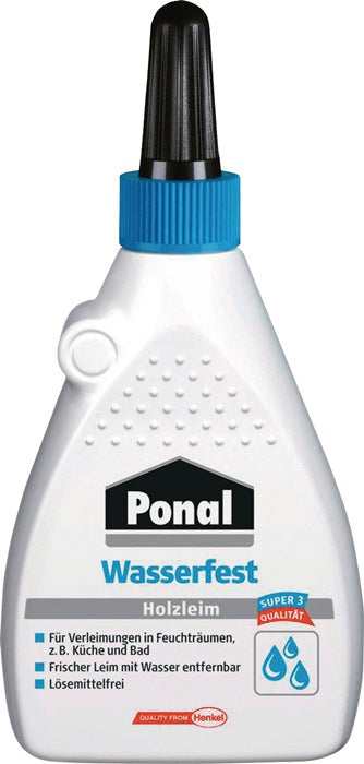 Cola para madera PONAL impermeable / Super 3 120 g (4000353769)