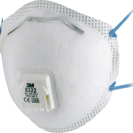 3M Atemschutzmaske 8322 FFP2 / V NR D ( 4000370652 )