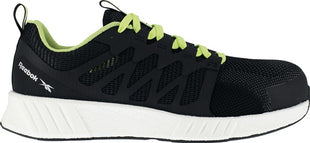 REEBOK safety shoe Fusion Flexweave Work size 44 black/lime green ( 4000374034 )