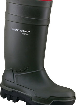 DUNLOP Sicherheitswinterstiefel Purofort Thermo+ Full Safety Größe 41 – 7 dunkelgrün/schwarz ( 4000374131 )