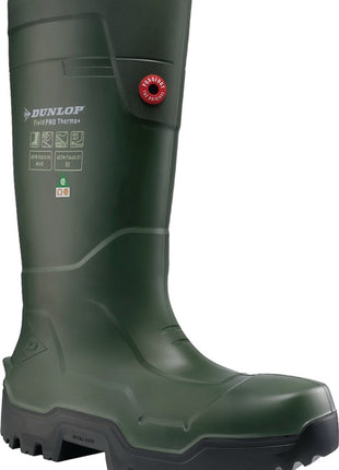 DUNLOP bezpieczne buty zimowe Fieldpro Thermo+ rozmiar 43 zielone ( 4000374173 )