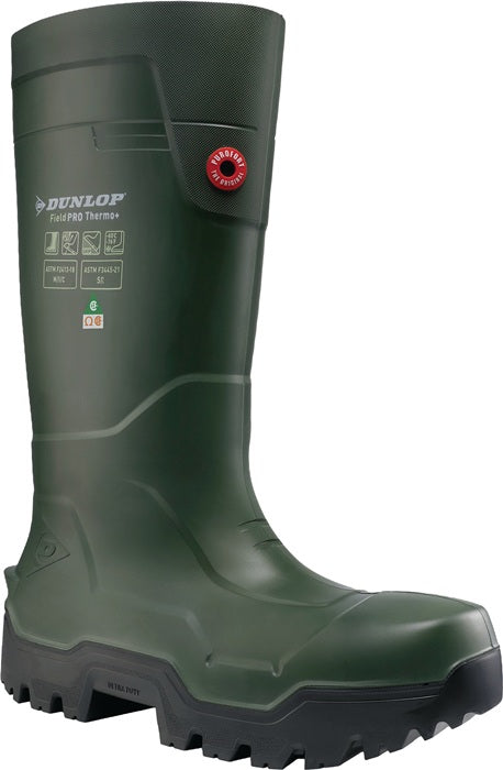 DUNLOP Fieldpro Thermo+ stivali invernali di sicurezza taglia 47 verde ( 4000374177 )