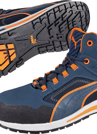 PUMA safety boots Crosstwist MID size 42 blue/orange ( 4000374567 )