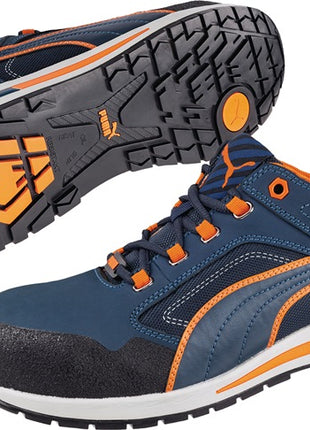 PUMA safety shoe Crosstwist LOW size 40 blue/orange ( 4000374600 )