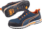 PUMA safety shoe Crosstwist LOW size 40 blue/orange ( 4000374600 )