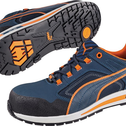PUMA scarpa di sicurezza Crosstwist LOW taglia 44 blu/arancio ( 4000374604 )