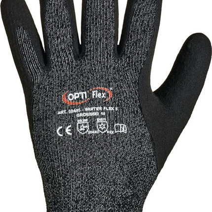 OPTIFLEX Schnittschutzhandschuhe Winter Flex 5 Größe 9 grau/schwarz ( 4000391063 )