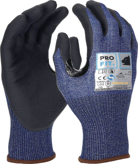Gants de protection anti-coupures PRO FIT Schnittstop Pro taille 10 bleu/noir ( 4000391286 )