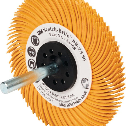 3M Radialbürstenscheibe BB-ZS Typ C Ø 50,8 mm Körnung 80 ( 4000844174 )