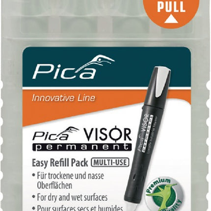 Set di mine PICA Visiera permanente 4x bianco ( 4000871367 )
